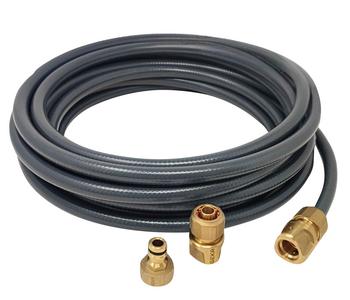 Livlig Garden Trinkwasserschlauch mit Kupplung, anthrazit, ca. L10 m