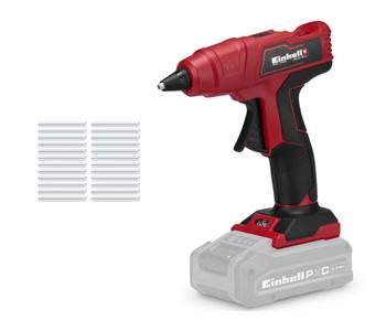 Einhell Akku-Heißklebepistole TE-CG 18 Li-Solo, inkl. Klebestifte