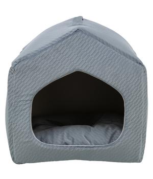 Trixie Kuschelhöhle Alena, ca. B40/H45/T40 cm, Grau - Polyester / Schaumstoff