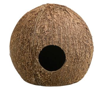 Dehner Lieblinge Nagerhaus Kokosnuss-Höhle Come In, ca. Ø12/H10 cm