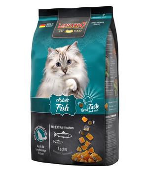 Leonardo Trockenfutter für Katzen Adult Fish, Lachs