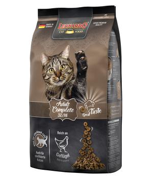 Leonardo Trockenfutter für Katzen Adult Complete 32/16, Geflügel