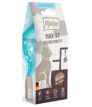 MjAMjAM® Katzensnack Snackbox köstliches Pferdefilet, Adult, 40 g