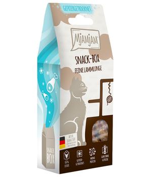 MjAMjAM® Katzensnack Snackbox feine Lammlunge, Adult, 35 g