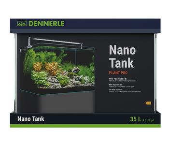 DENNERLE Mini-Aquarium Set Nano Tank Plant Pro, 35 l