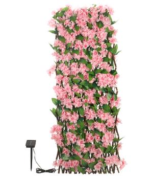 Smart Garden Solar-Spalier Kirsch, ca. 180 cm, Zartrosa / Grün - Weide Kunststoff