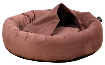Silvio Design Kuschelinsel Lajos, rund, Hellrot - Polyester