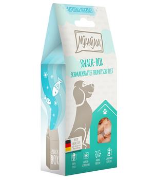 MjAMjAM® Hundesnack Snack-Box schmackhaftes Thunfischfilet, Adult, 70 g