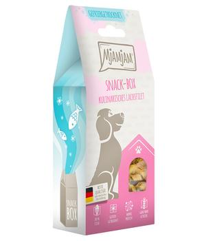 MjAMjAM® Hundesnack Snack-Box kulinarisches Lachsfilet, Adult, 100 g