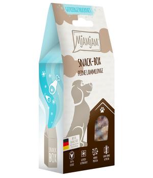 MjAMjAM® Hundesnack Snack-Box feine Lammlunge, Adult, 70 g
