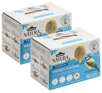 Dehner Natura Premium Wildvogelfutter Meisenknödel im Karton, mit Netz