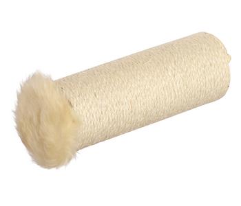 Silvio Design Kletterstufe, ca. Ø12 cm, Beige - Sisal / Plüsch Polyester Papier