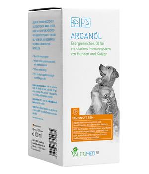 Valetumed Ergänzungsfutter für Hunde & Katzen Arganöl, 100 ml