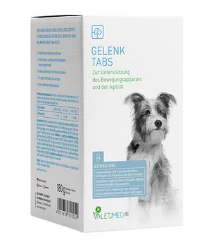 Valetumed Ergänzungsfutter für Hunde Gelenk Tabs, 180 g