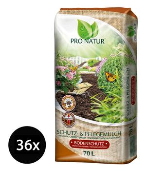 Ziegler Pro Natur Schutz- und Pflegemulch, 36 x 70 Liter