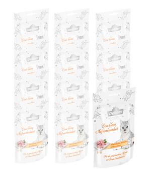 Dehner Premium Lovely Katzensnack Eine kleine Aufmerksamkeit, 12 x 50 g