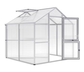 KGT Gewächshaus Iris II, ca. B233/H226/T217 cm