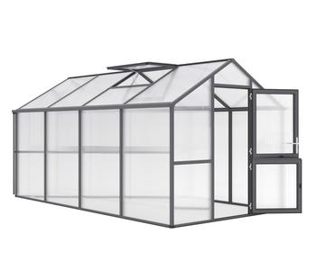 KGT Gewächshaus Iris IV, ca. B233/H226/T429 cm