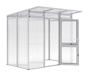 KGT Gewächshaus Santini Small, ca. B233/H215/T150 cm
