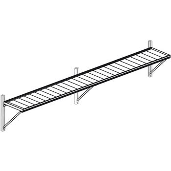 KGT Hängebord, Silber - Aluminium, Kunststoff