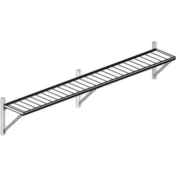 KGT Hängebord, Silber - Aluminium, Kunststoff