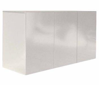 amtra Aquarium Unterschrank ALUX 330 LED, ca. B120/H83/T50 cm, l, Weiß - Holz