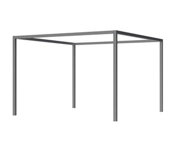 Siena Garden Schattenmanufaktur Pergola Basis Libera, ca. B315/H217/T315 cm, Anthrazit - Aluminium