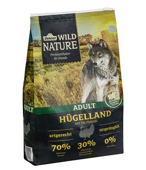 Dehner Wild Nature Trockenfutter für Hunde Hügelland Adult, Truthahn