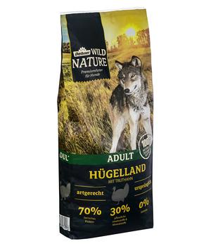 Dehner Wild Nature Trockenfutter für Hunde Hügelland Adult, Truthahn