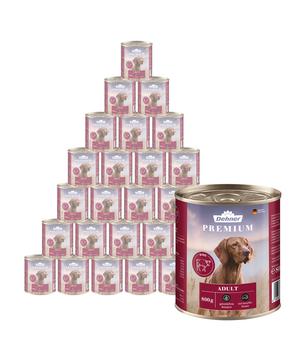 Dehner Premium Nassfutter für Hunde Adult