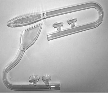 AMAZING AQUA Ein- & Auslass Set Violet