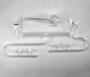AMAZING AQUA Ein- & Auslass Set Skimmer, Transparent - Glas