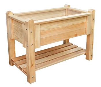 Weka Tabaluga Kinder-Hochbeet Lucy, ca. B70/H50/T40 cm, Natur - Kiefernholz