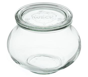 3 x WECK Schmuckglas, 250 ml, Transparent - Glas - Mindestbestellmenge: 3 Stk.