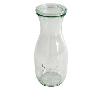 WECK Saftflasche, 500 ml, 4er Set, Transparent - Glas