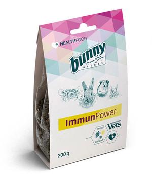 2 x bunny NATURE Ergänzungsfutter Health Food & Care ImmunPower, 200 g - Mindestbestellmenge: 2 Stk.