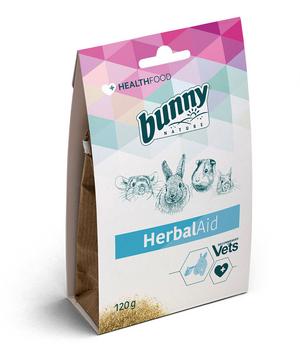 bunny® NATURE Kleintierfutter Health Food & Care HerbalAid, 120 g