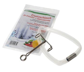 deti Ersatzschlauch für Entsafter, inkl. Klemme, Transparent - Kunststoff