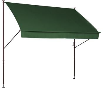 Angerer Klemmmarkise Style, ca. B200/H275/T150 cm, Grün - Polyacryl / Stahl