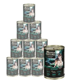 Dehner Wild Nature Nassfutter für Hunde Auwald Adult, 400 g/800 g