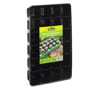 Dehner Anzuchttopfplatte, 3 Stk.