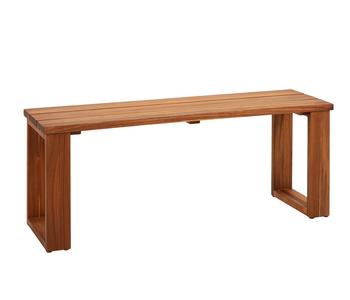 Dehner Bank Macao, 2-Sitzer, Natur - Akazienholz