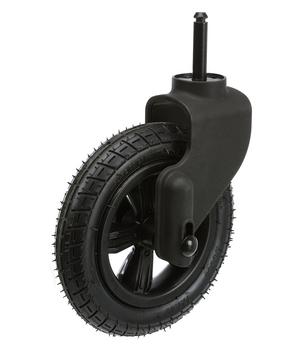 Trixie Buggy-Frontrad für Fahrradanhänger, Schwarz