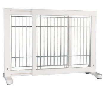 Trixie Absperrgitter, weiß, ca. B65-108/H61 cm