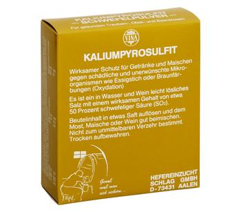 Vina Kaliumpyrosulfit Schwefelpulver
