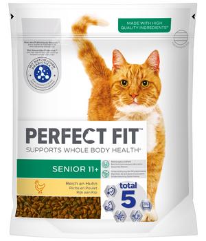 Perfect Fit® Trockenfutter für Katzen, Senior 11+, Huhn, 750 g