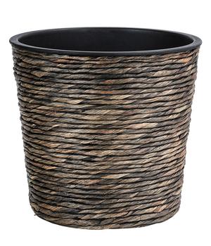 Dehner Wasserhyazinthen-Topf, konisch, braun