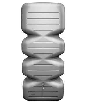 GARANTIA Gartentank Cubus, Dunkelgrau - Kunststoff