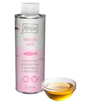 MjAMjAM® Ergänzungsfutter natürliches Lachsöl, 500 ml