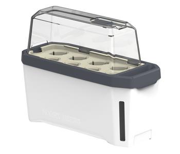 Gusta Garden Kräutertopf Harry Herbs mit Anzuchthaube, ca. B36/H25/T15 cm